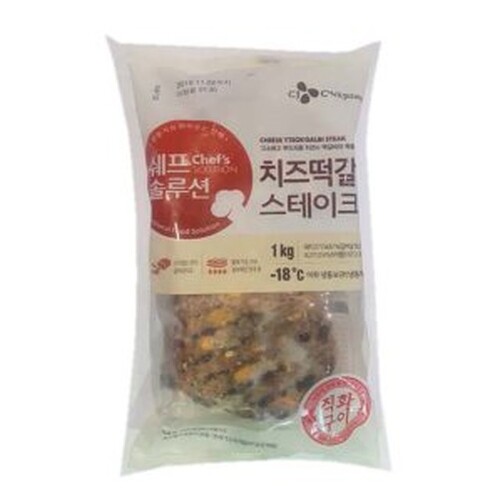 CJ_쉐프솔루션 치즈떡갈비스테이크