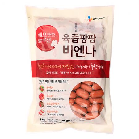 CJ_쉐프솔루션육즙팡팡 비엔나 1kg