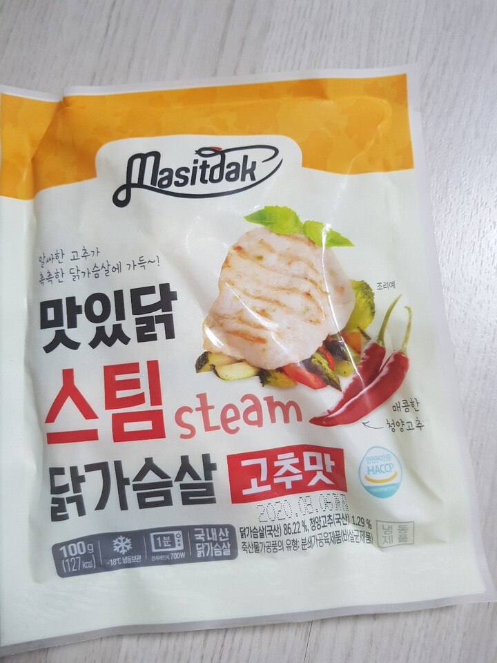 CJ_스팀닭가슴살 고추맛 thumbnail