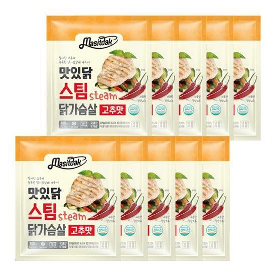 CJ_스팀닭가슴살 고추맛