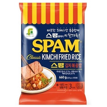 CJ_스팸 김치볶음밥