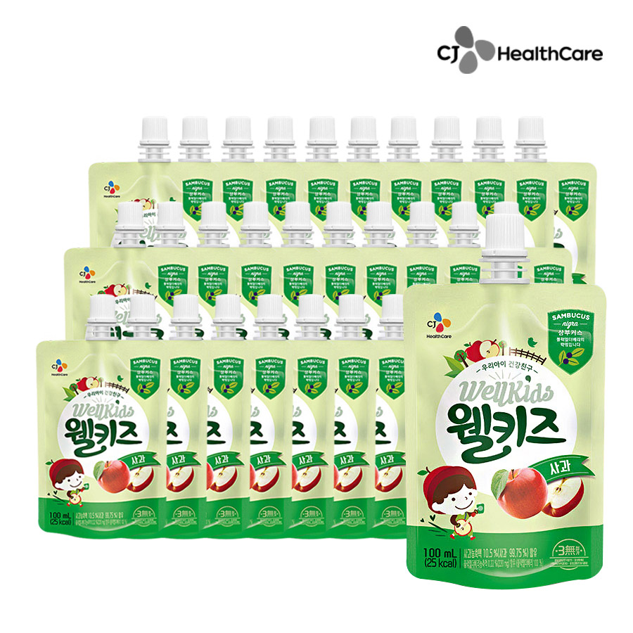 CJ_웰키즈 사과맛 포