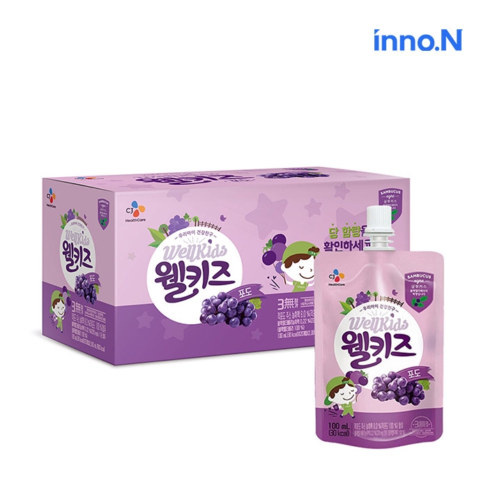 CJ_웰키즈 포도맛 포
