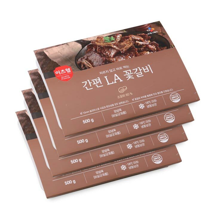 CJ_이츠웰 간편 LA 꽃갈비