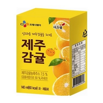 CJ_이츠웰 제주 감귤주스