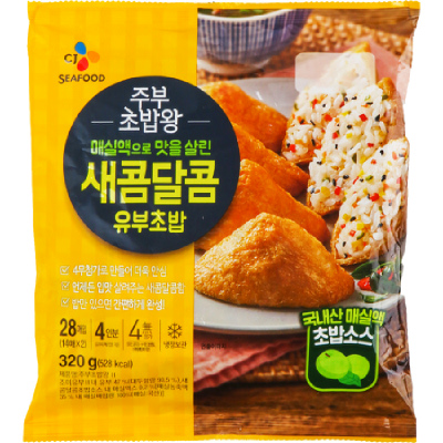 CJ_주부초밥왕 새콤달콤 유부초밥 thumbnail