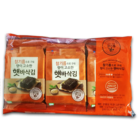 CJ_참기름으로 구워 향이 고소한 햇바삭김 thumbnail