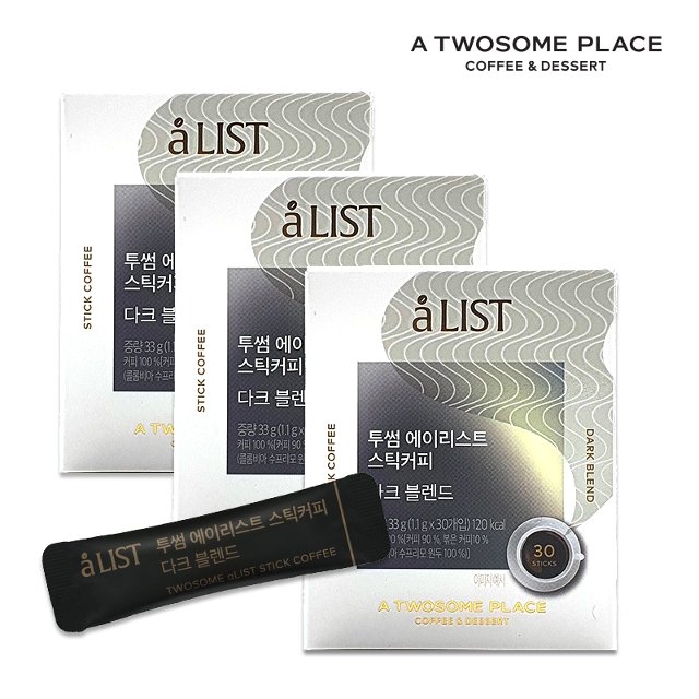 CJ_투썸 에이리스트 스틱커피 다크블렌드