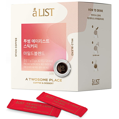 CJ_투썸 에이리스트 스틱커피 마일드블렌드