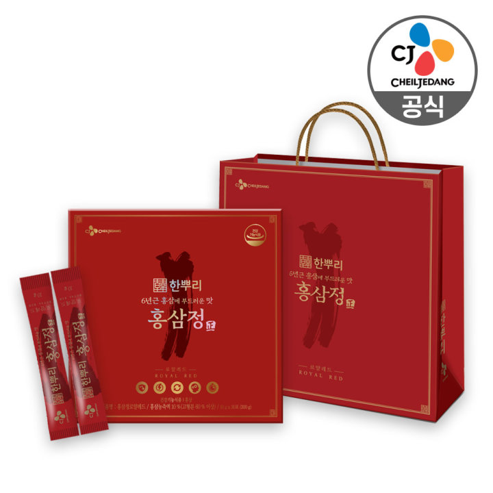 CJ_한뿌리 홍삼정 로얄레드 thumbnail