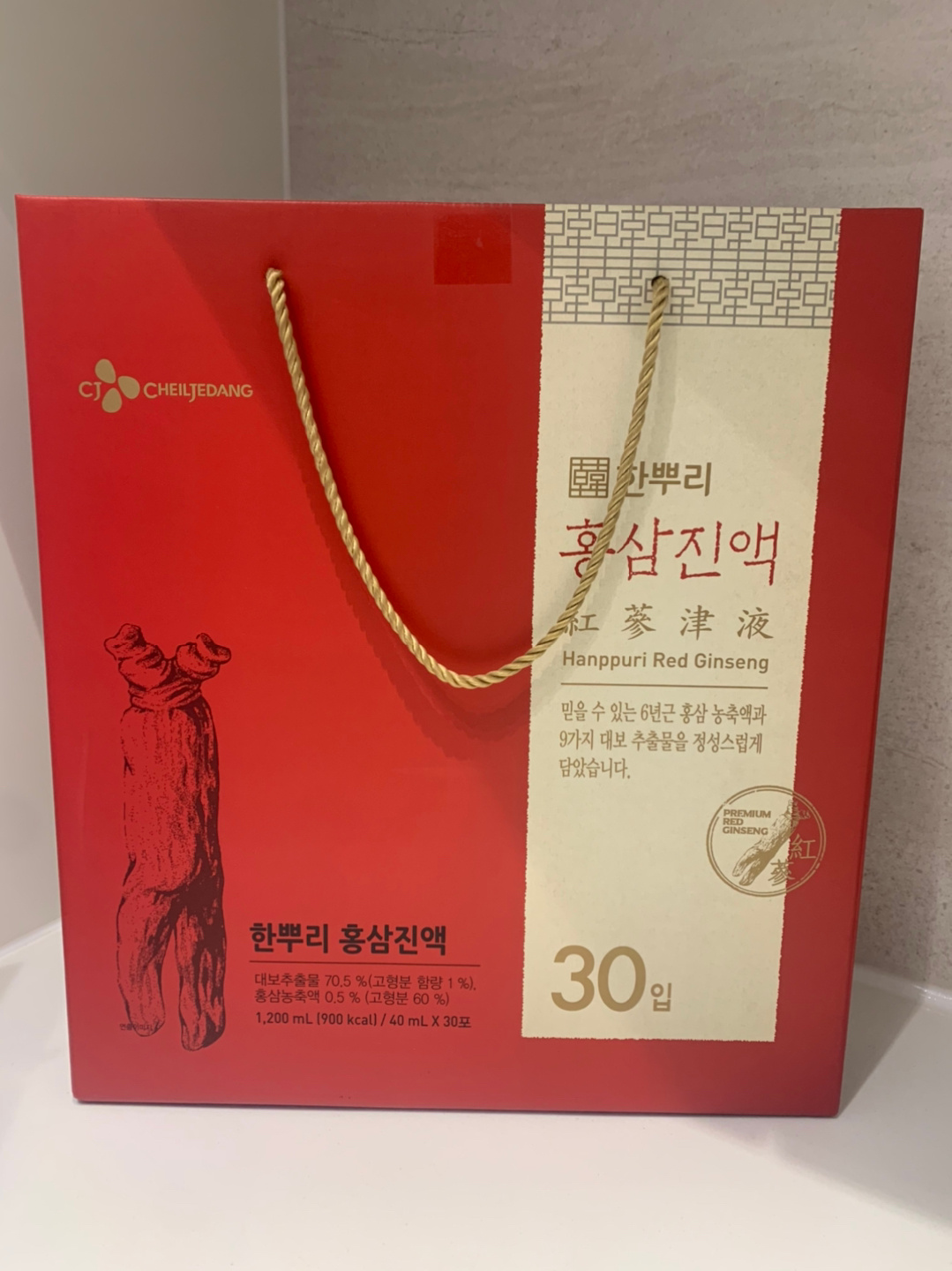 CJ_한뿌리 홍삼진액 thumbnail