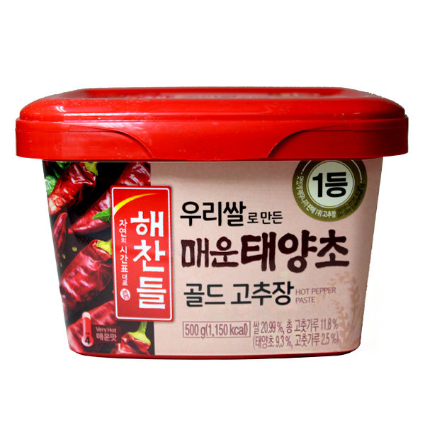 CJ_해찬들 우리쌀로 만든 매운 태양초골드 고추장 thumbnail