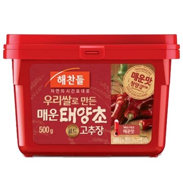 CJ_해찬들 우리쌀로 만든 매운 태양초골드 고추장 thumbnail