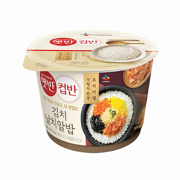 CJ_햇반 컵반 김치날치알밥