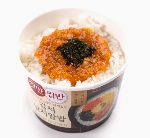CJ_햇반 컵반 김치날치알밥 thumbnail