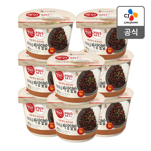 CJ_햇반 컵반 직화볶음짜장덮밥
