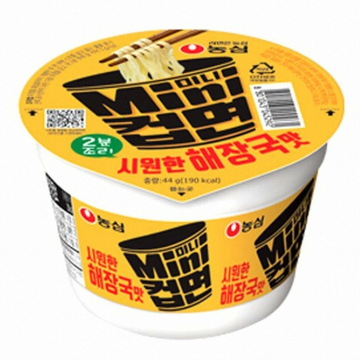 농심_미니컵면 시원한해장국맛 thumbnail