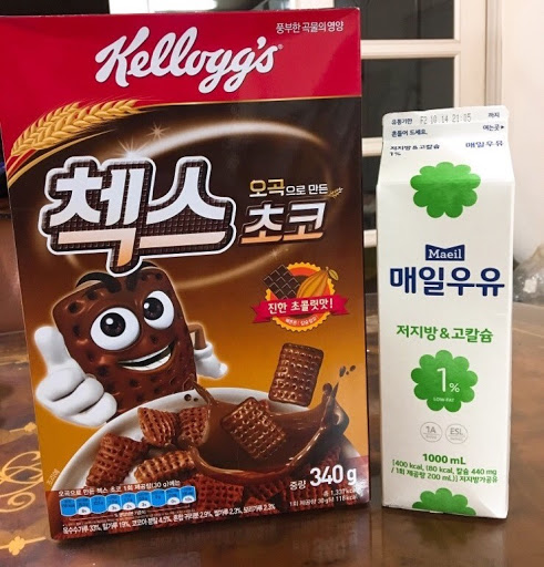 농심_오곡으로 만든 첵스 초코