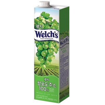 농심_웰치 청포도 주스 thumbnail