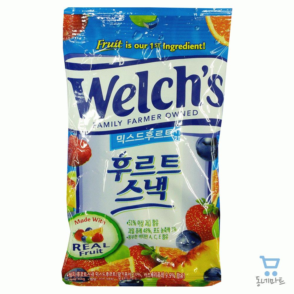농심_웰치 후르트 스낵