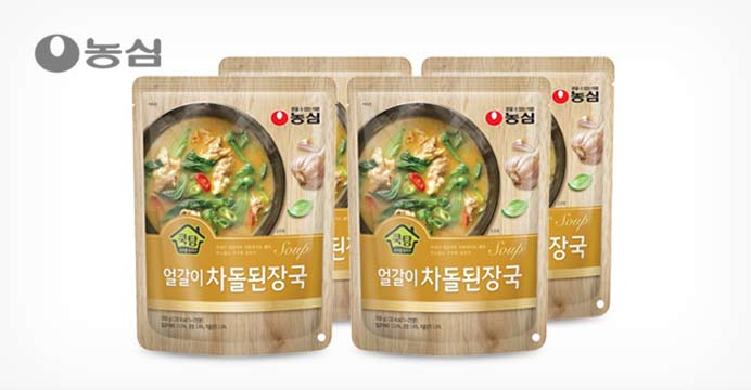 농심_쿡탐 얼갈이차돌된장국