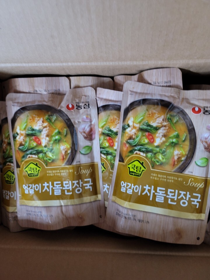 농심_쿡탐 얼갈이차돌된장국