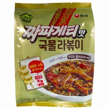 농심_쿡탐 짜파게티맛 국물라볶이