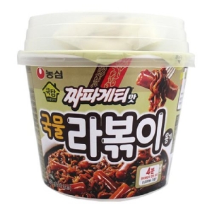 농심_쿡탐 짜파게티맛 국물라볶이 용기