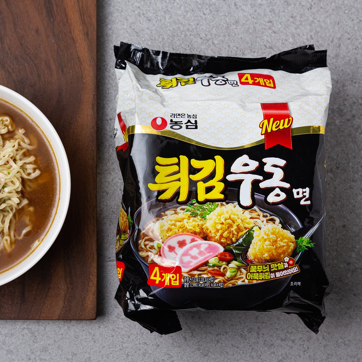 농심_튀김우동면