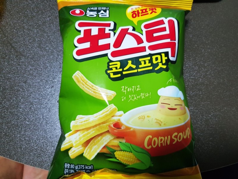 농심_포스틱 콘스프맛