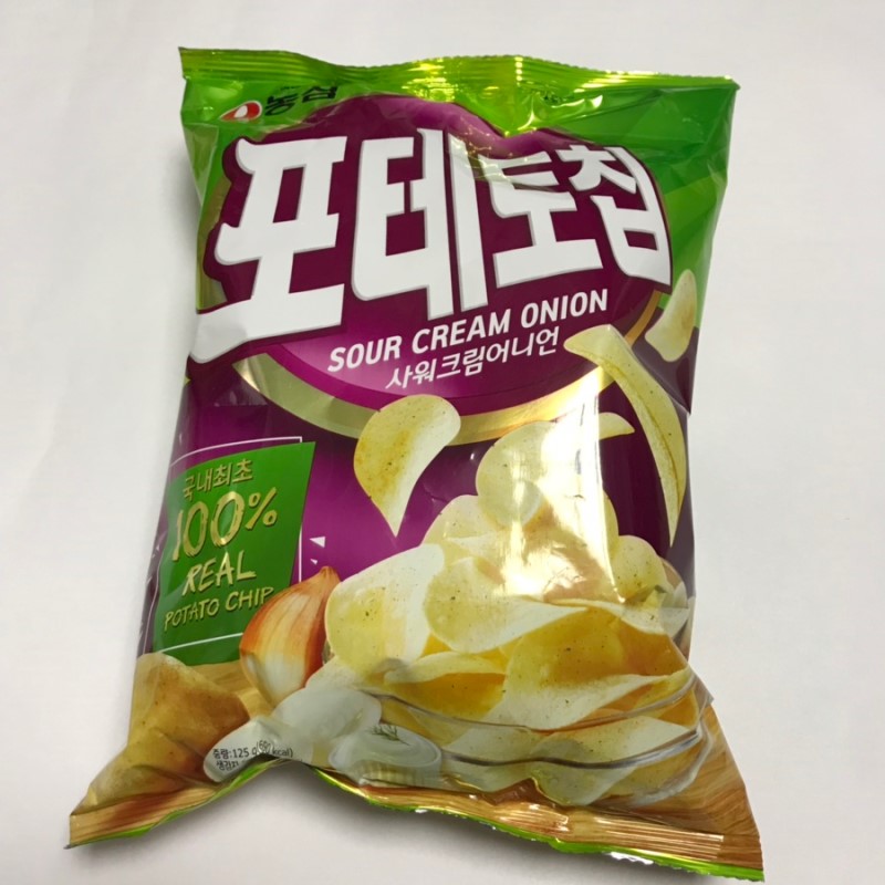 농심_포테토칩 사워크림어니언