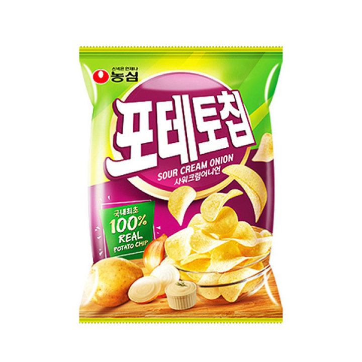 농심_포테토칩 사워크림어니언