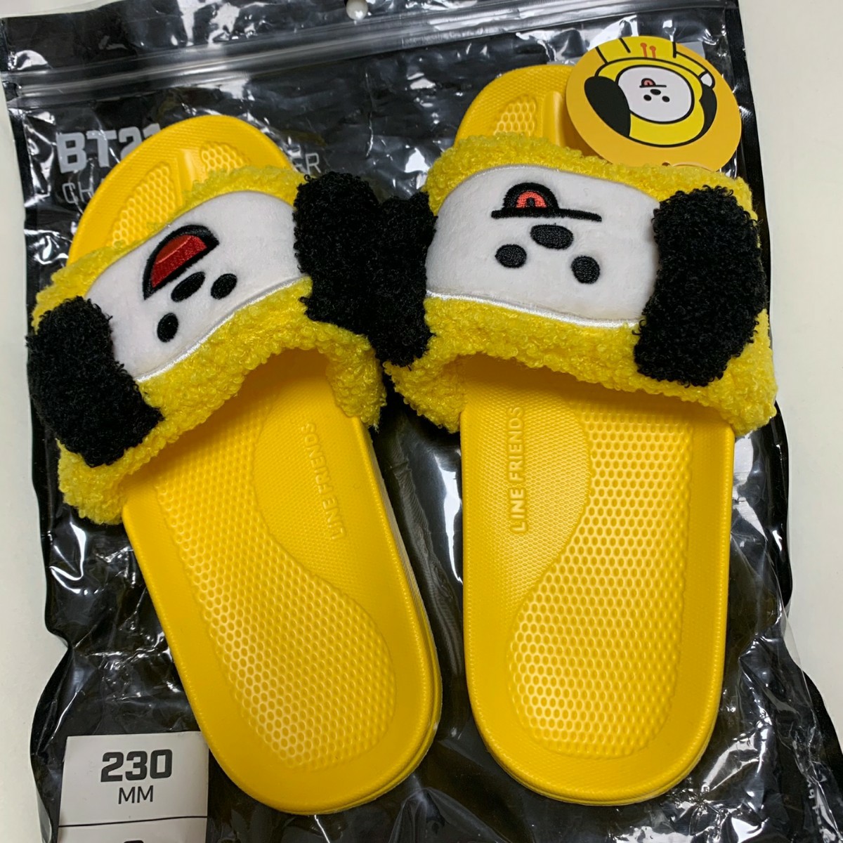 라인프렌즈_BT21 CHIMMY 부클 슬리퍼 thumbnail