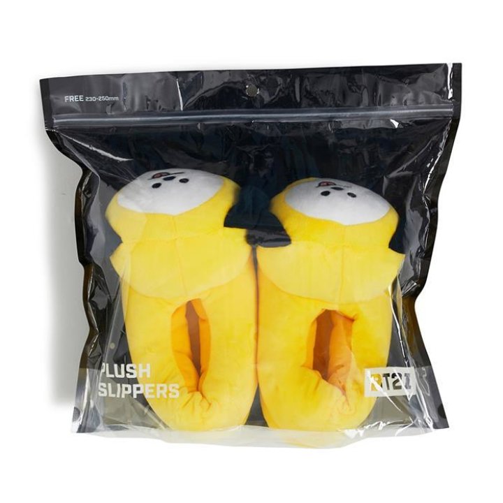 라인프렌즈_BT21 CHIMMY 인형 슬리퍼 thumbnail