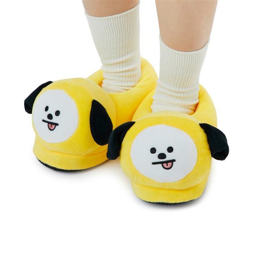 라인프렌즈_BT21 CHIMMY 인형 슬리퍼