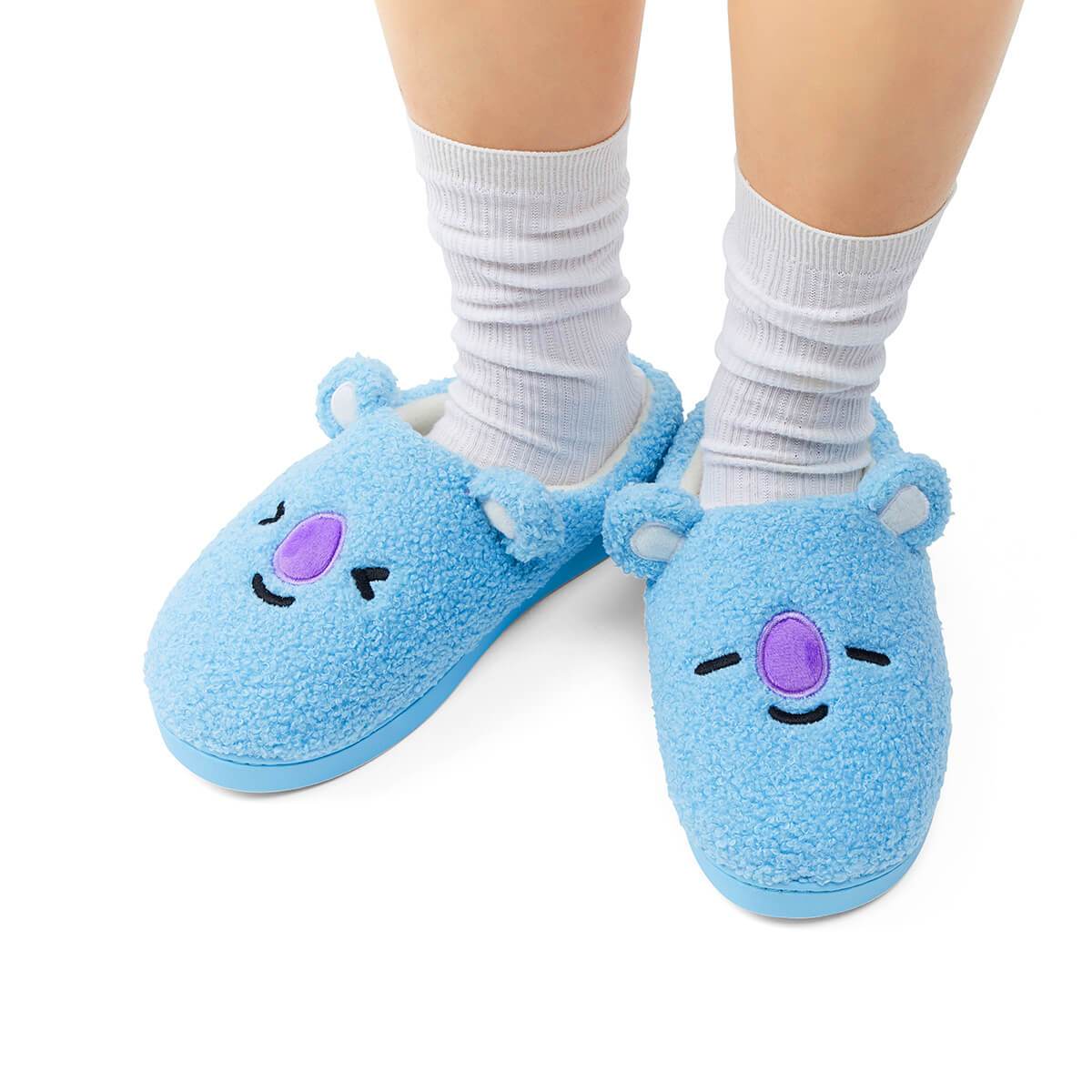 라인프렌즈_BT21 KOYA 부클 슬리퍼