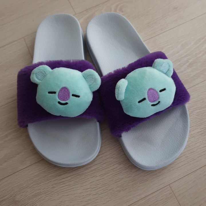 라인프렌즈_BT21 KOYA 인형 슬리퍼