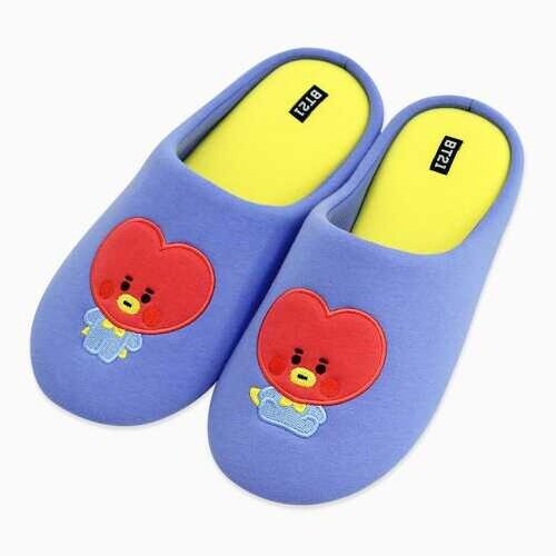 라인프렌즈_BT21 TATA BABY 자수 슬리퍼