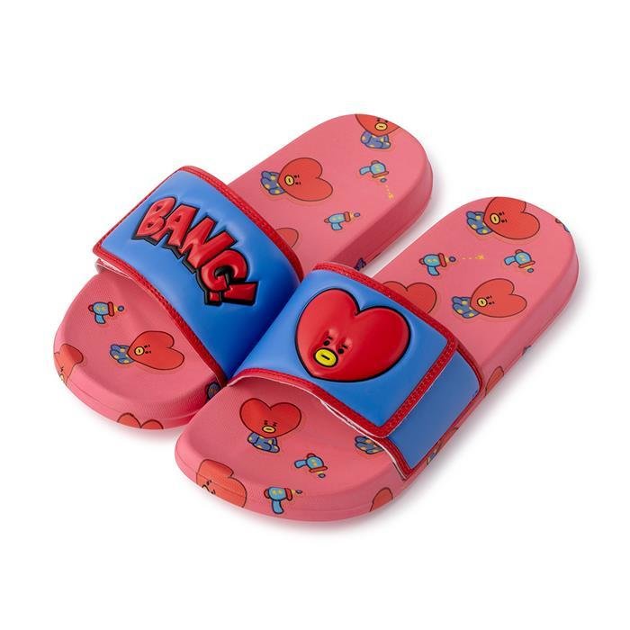 라인프렌즈_BT21 TATA 벨크로 슬리퍼