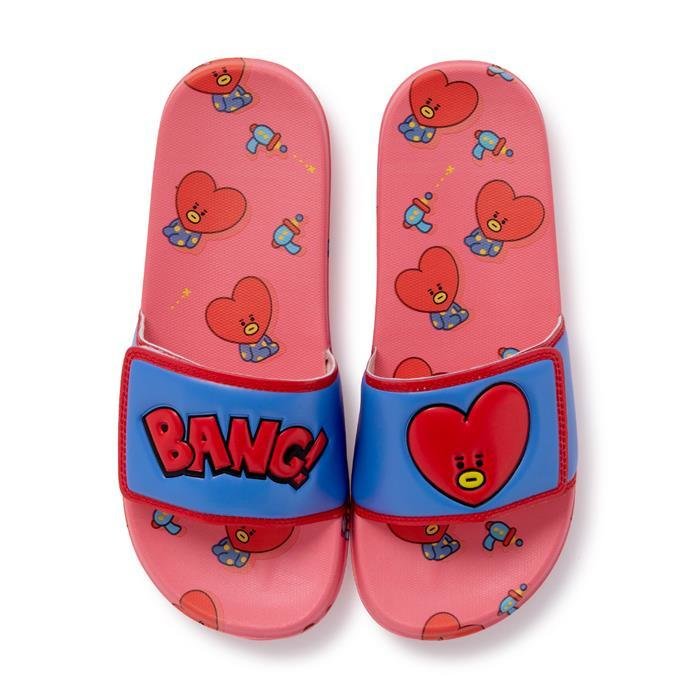라인프렌즈_BT21 TATA 벨크로 슬리퍼 thumbnail