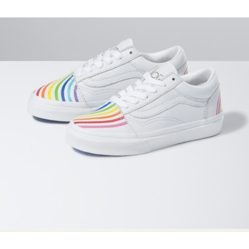 반스_Vans X Flour Shop 레인보우 Old Skool 올드스쿨