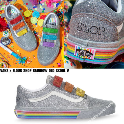반스_Vans X Flour Shop 레인보우 Old Skool 올드스쿨 V thumbnail