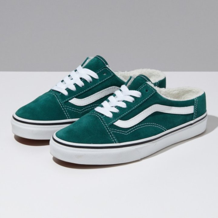 반스_스웨이드 셜파 Old Skool 올드스쿨 뮬
