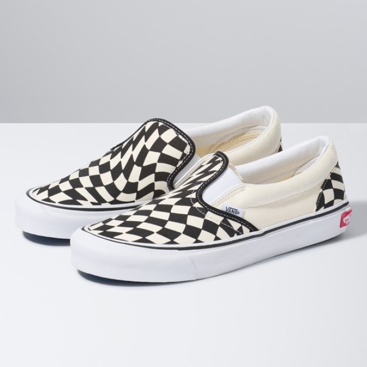 반스_워프 체커 클래식 Slip-on 슬립온 트위스트