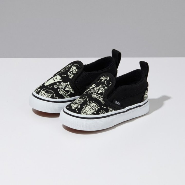반스_키즈 글로우 스케이트 몬스터즈 클래식 Slip-On 슬립온