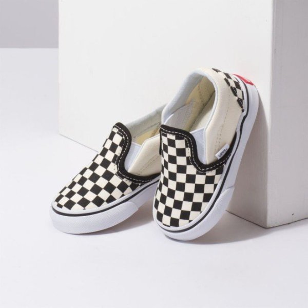 반스_토들러 체커보드 Slip-on 슬립온