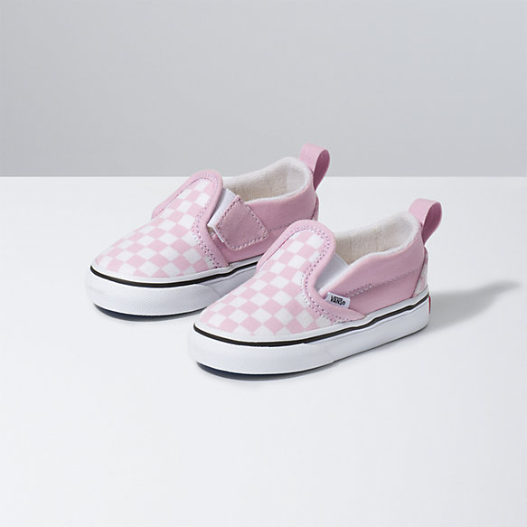 반스_토들러 컬러 띠어리 체커보드 Slip-On 슬립온