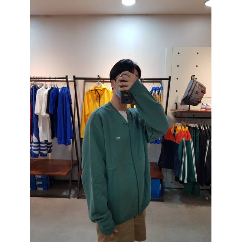 아디다스_슈무 카디건