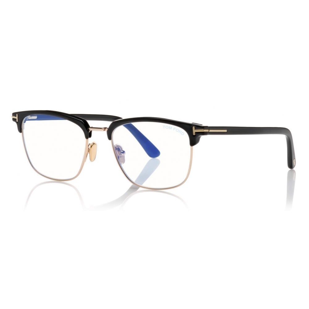 톰포드_BLUE BLOCK RECTANGULAR MAGNETIC BRIDGE OPTICAL thumbnail