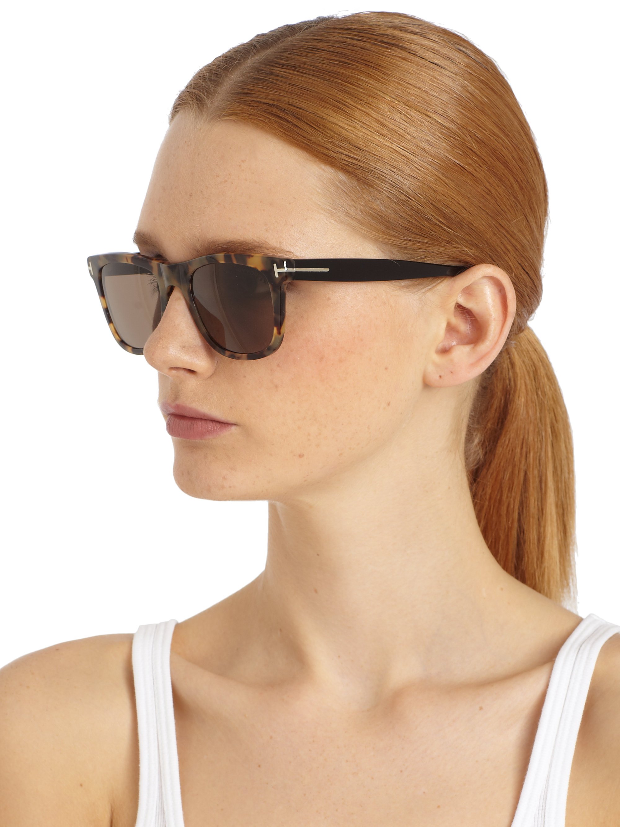 톰포드_LEO SQUARE POLARIZED SUNGLASSES